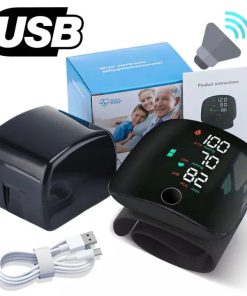 Automatic Wrist Blood Pressure Monitor with LCD Display