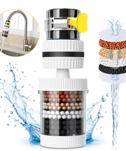 360 Degree Rotatable 6 Layers Water purifier filter tap - 1Pcs