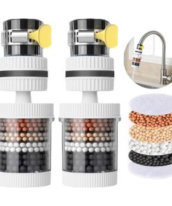 360 Degree Rotatable 6 Layers Water purifier filter tap - 2Pcs
