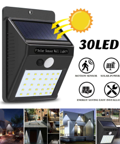 Solar Wireless Security Motion Sensor Night Light/Outdoor Security Lights