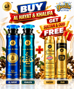 Combo 1: (AL HAYAT & Khalifa) + (Sultan & OUD)