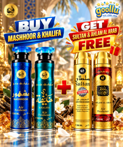 Combo 2: (Mashhoor & Khalifa) + (Sultan & AHLAM AL ARAB)
